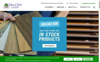 Tri-City Carpet website