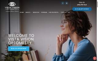 Vista Vision Optometry website