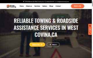 Amar Towing of Walnut website