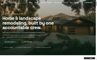 Bay Harbor Remodeling and Construction website