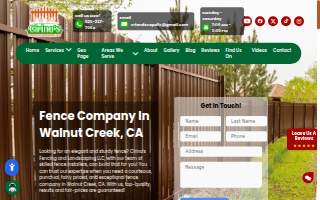 Cirino's Fencing and Landscaping LLC of Walnut Creek website