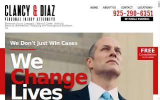 Clancy & Diaz, LLP of Walnut website
