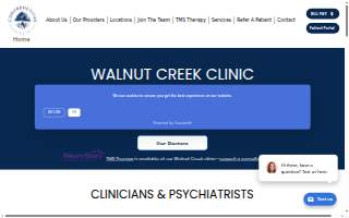 Comprehensive Psychiatric Services of Walnut Creek website
