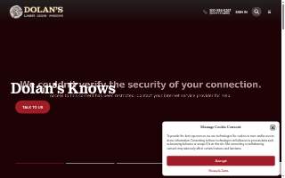 Dolan's Lumber, Doors and Windows website