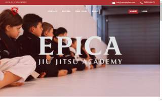 Epica Jiu Jitsu Academy website