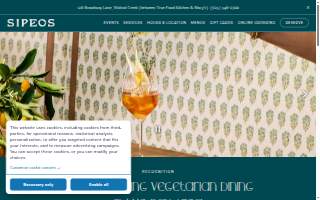 Sipeos Restaurant & Bar website