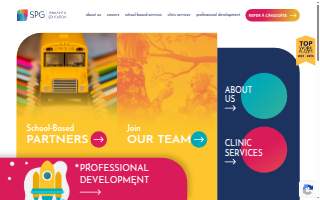 SPG Therapy & Education of Walnut Creek website