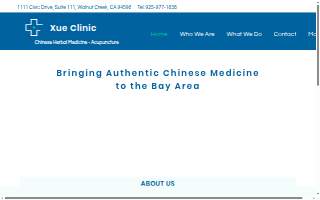 Xue Clinic website