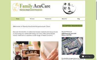 Family AcuCare Inc website