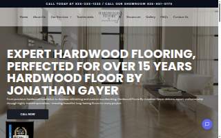 Hardwood Floors By Jonathan Gayer website