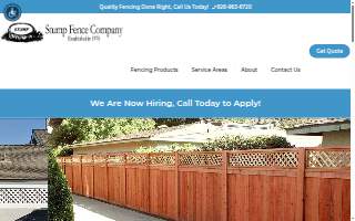 Stump Fence of Walnut website