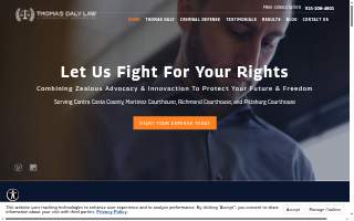 Thomas Daly Law, A Professional Corporation of Walnut website