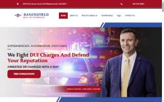 Bakersfield DUI Attorneys website