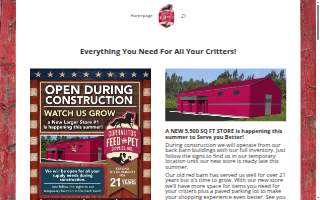 Corralitos Feed and Pet Supplies website