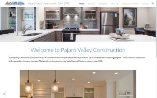 Pajaro Valley Construction website