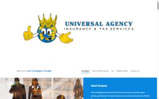 Universal Agency Insurance and Tax Service Inc website