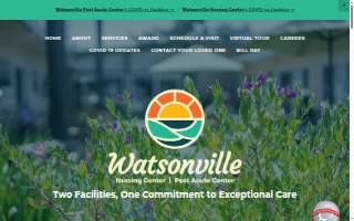Watsonville Post Acute Center website