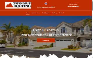 Watsonville Roofing Inc. website
