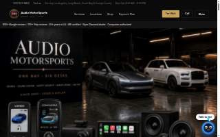 Audio MotorSport website