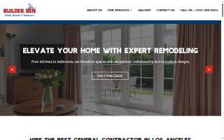 Builder Ben website