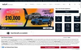 Kia of Carson website