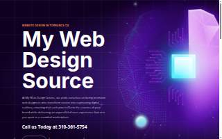 My Web Design Source of West Carson website