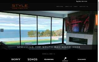 Style Home Theaters of West Carson website