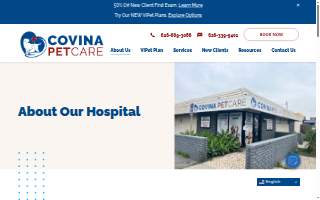 Covina Pet Care of West Covina website