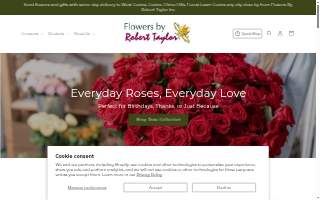 Flowers by Robert Taylor website
