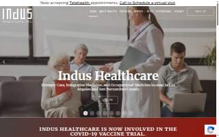 Indus Cardiology of West Covina website