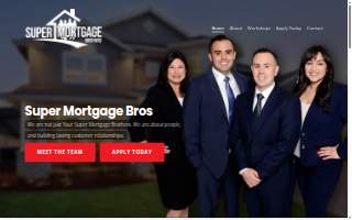 Super Mortgage Bros website