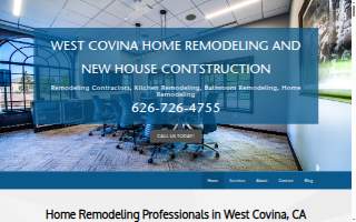 West Covina Remodeling website