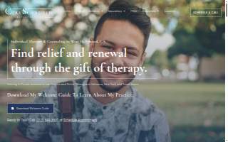 Cory Schneider Psychotherapy, West Hollywood website