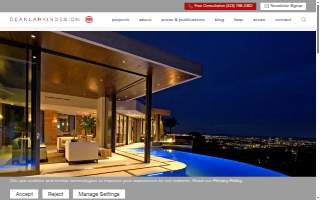 Dean Larkin Design website