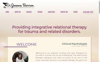 Dr Joanne Barron, PsyD website