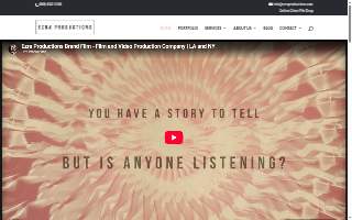 Ezra Productions website