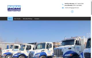 Now Trucking Services, Inc. website