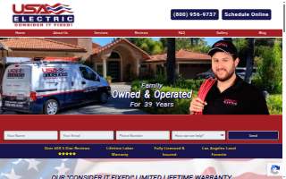 USA Electric West Hollywood website