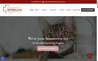 Veterinary Care Center website