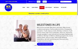 MX Graphics, Inc. of West Puente Valley website