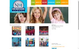 New Montessori School website