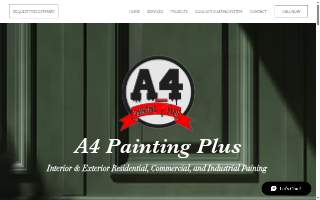 A4 Painting Plus of West Sacramento website