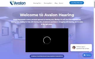 Avalon Hearing Aid Centers website