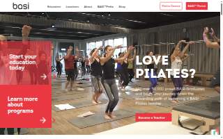 BASI Pilates - Sacramento of West Sacramento website