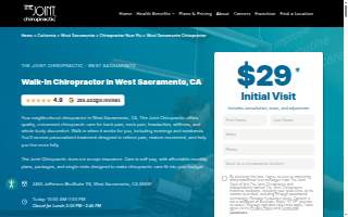 Chiropractic website