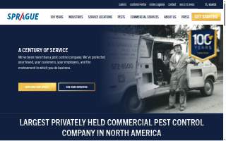Sprague Pest Solutions of Yakima website