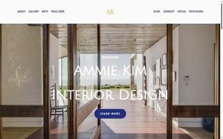 Ammie Kim Interior Design of Westminster website