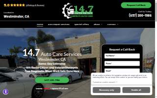 Complete Auto Care website