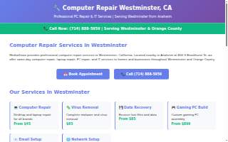 Computer website
