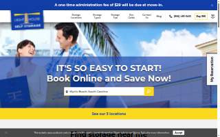 Lighthouse Self Storage of Westminster website